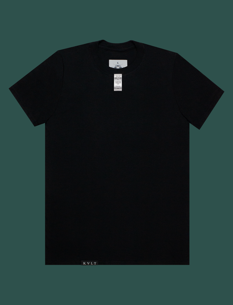 A WARM HUG Tee in Black by KULT Clothing | When you wear this, I'll always be with you. A warm hug made out of cloth. I love you. KULT