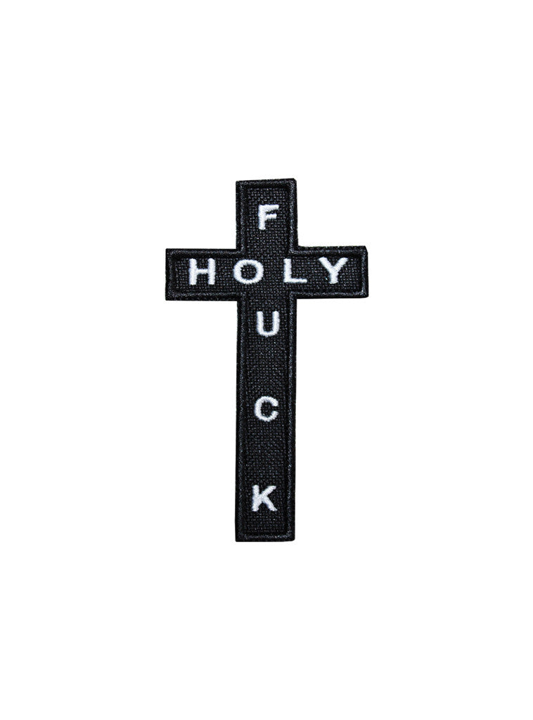HOLY FUCK Embroidered Patch by KULT